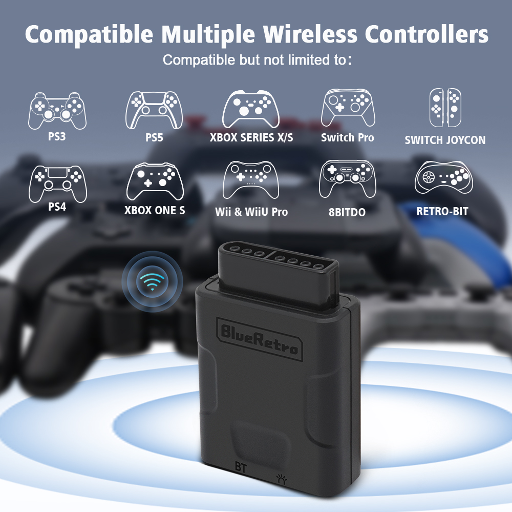 Retro Gaming Xbox One - محول وحدة التحكم اللاسلكية RetroScaler Blueretro
