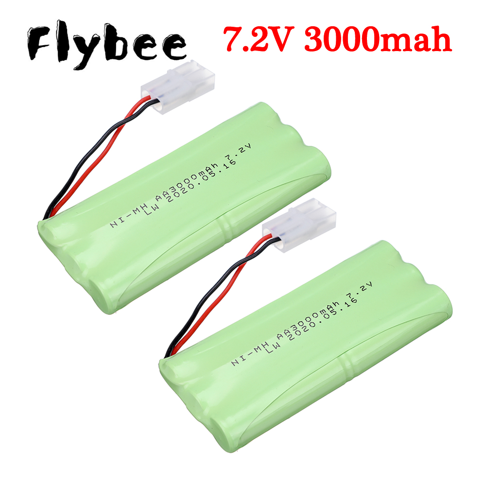 Rechargeable Battery Aa - 7.2 فولت بطارية قابلة للشحن 3000