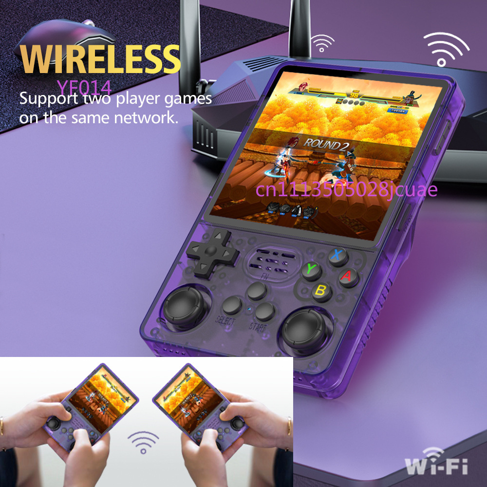 Retro Gaming System - جهاز ألعاب محمول R36Plus مفتوح المصدر