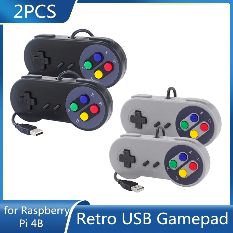 Raspberry Pi Retropie - 2 قطعة من أجهزة التحكم بالألعاب