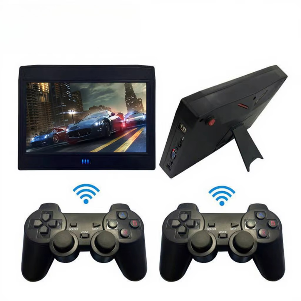 Retro Gaming Arcade Console - جهاز ألعاب فيديو محمول بشاشة 10