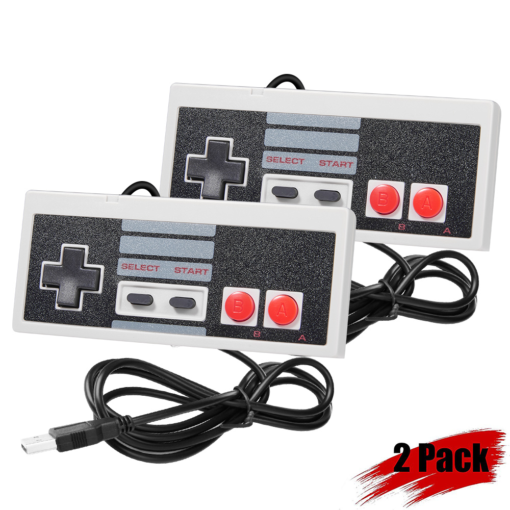 Raspberry Pi Retropie - 2 قطعة USB سلكي للوحة ألعاب