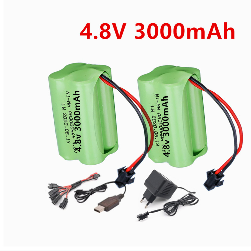 Rechargeable Battery Aa - بطارية قابلة لإعادة الشحن 4.8 فولت