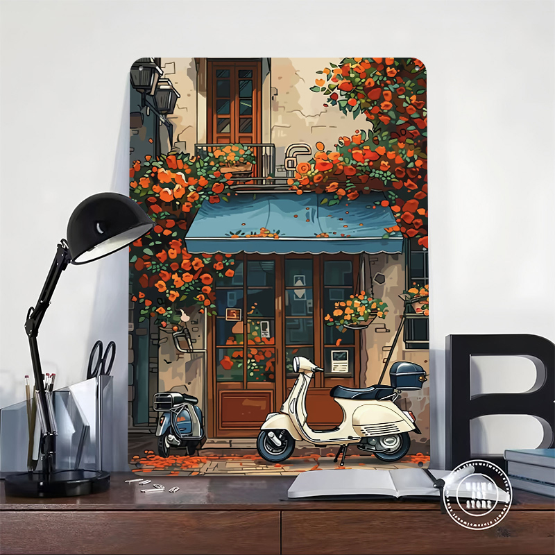لافتة متجر سكوترات بتصميم عتيق - مراجعة Retro Gaming At Home وسعره