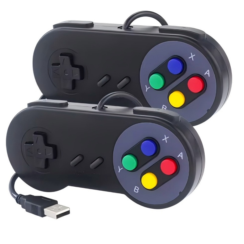 وحدتان من أجهزة التحكم بالألعا - مراجعة Raspberry Pi Retropie وسعره