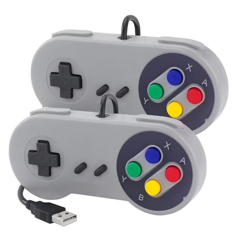 وحدتان من أجهزة التحكم بالألعا - مراجعة Raspberry Pi Retropie وسعره