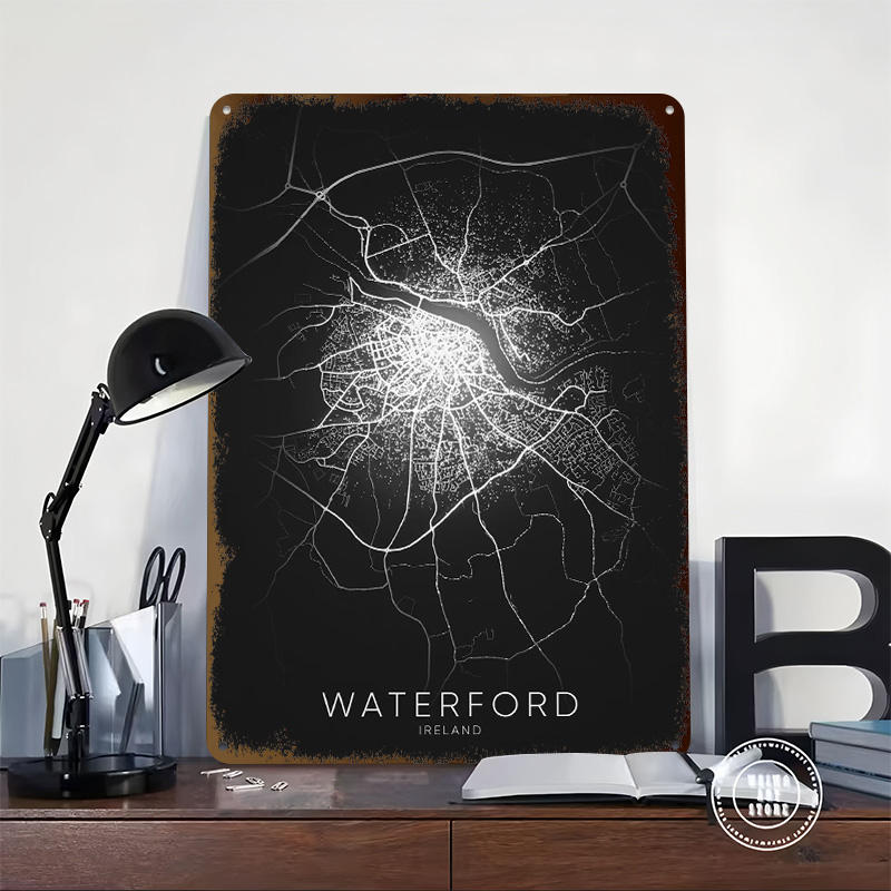 ملصق مطبوع من Waterford Irelan - مراجعة Retro Gaming Ireland وسعره