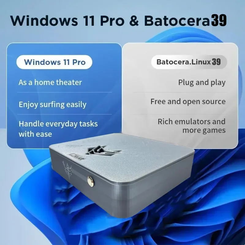 جهاز ألعاب AK1 Pro بنظام مزدوج - مراجعة Retro Gaming System وسعره