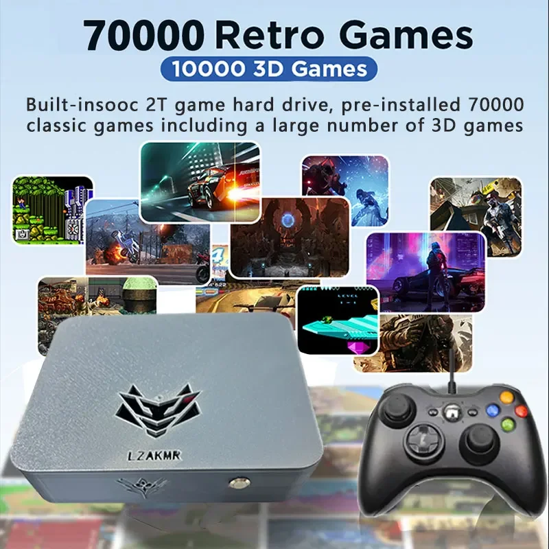 جهاز ألعاب AK1 Pro بنظام مزدوج - مراجعة Retro Gaming System وسعره