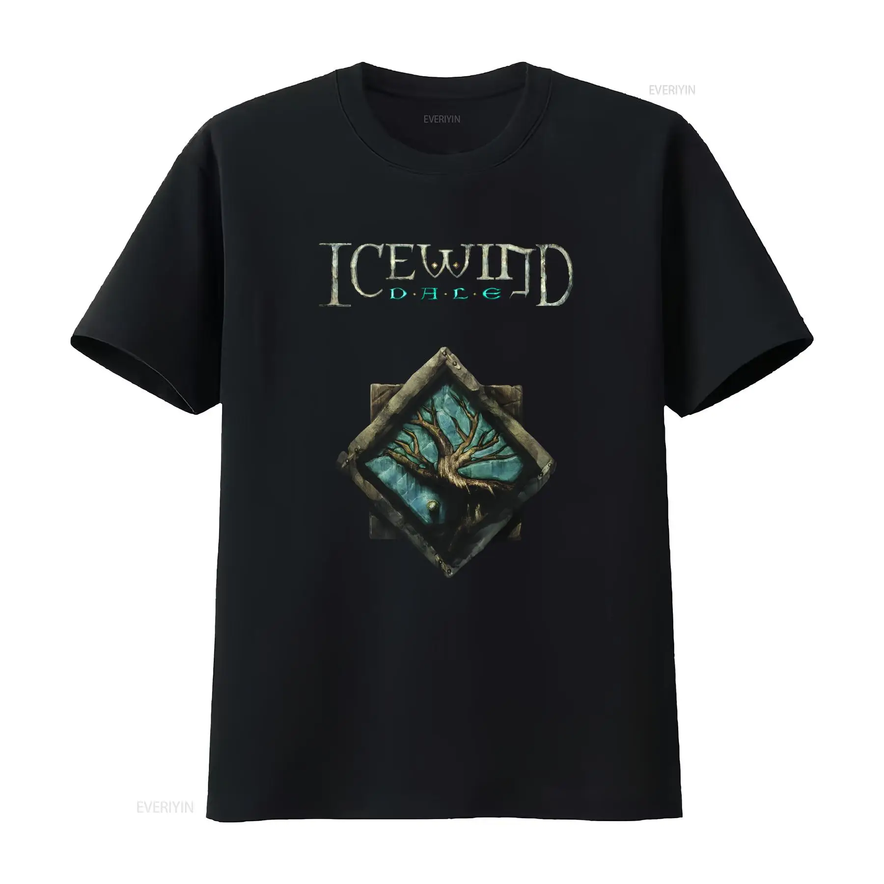 تي شيرت Icewind Dale Logo Clas - مراجعة Retro Gaming Games وسعره