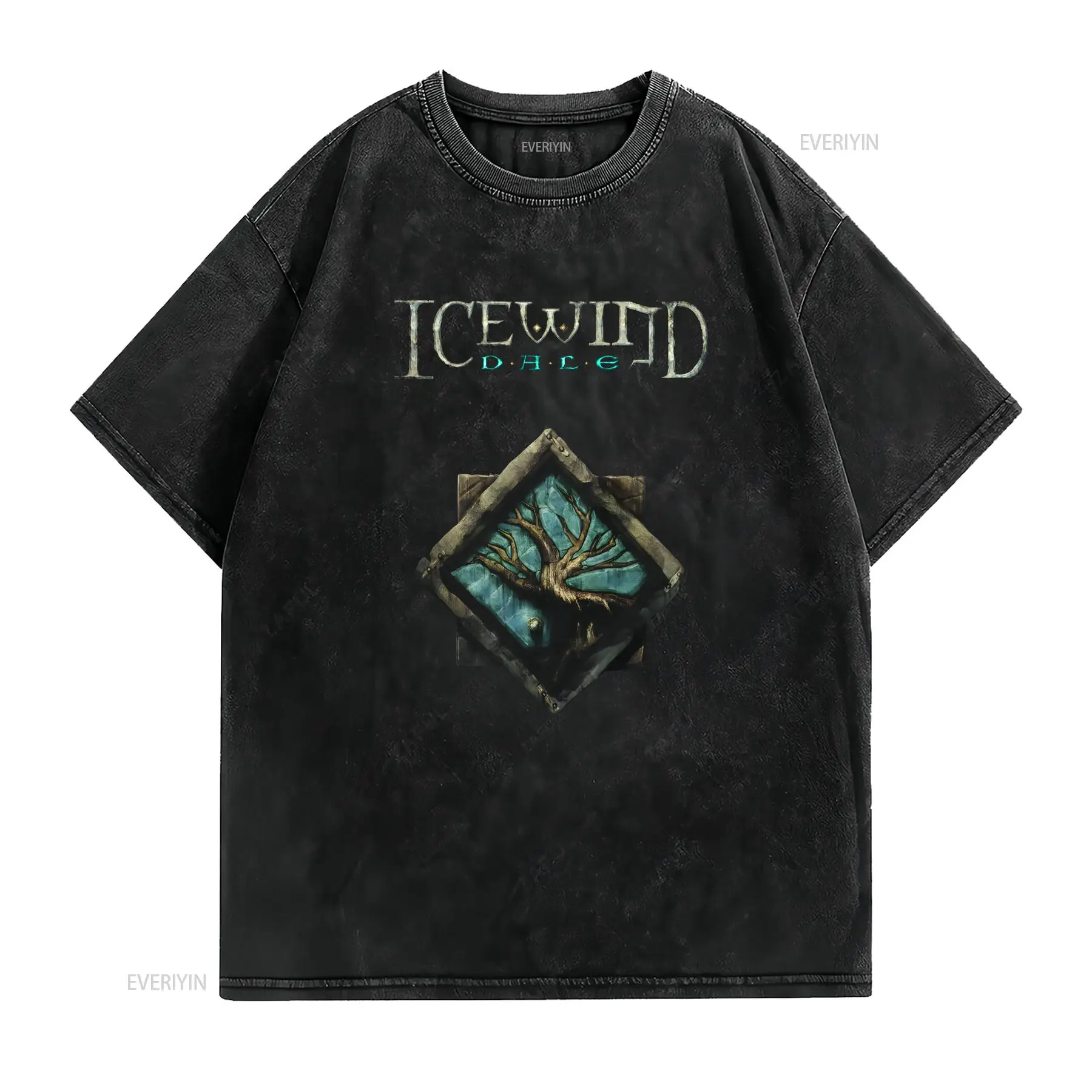 تي شيرت Icewind Dale Logo Clas - مراجعة Retro Gaming Games وسعره