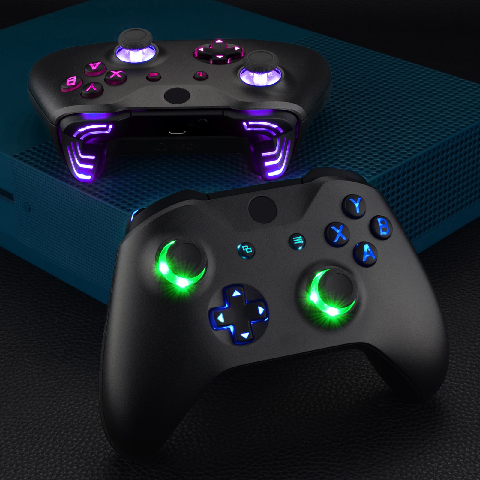طقم LED مضيء لـ Xbox One, S و  - مراجعة Retro Gaming Xbox One وسعره