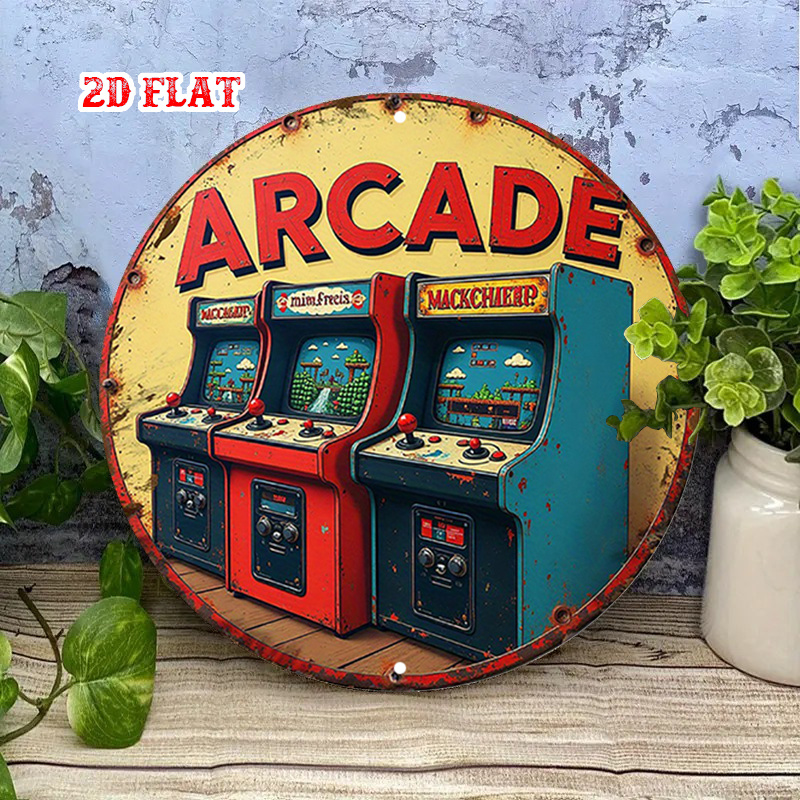 لافتة أركيد خشبية دائرية عتيقة - مراجعة Retro Gaming In 2026 وسعره