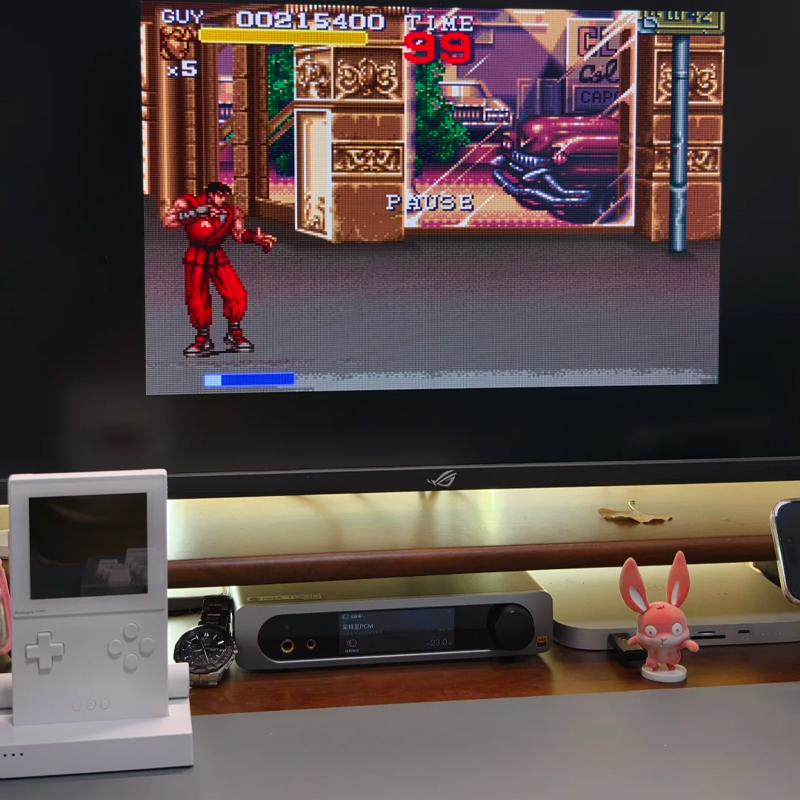 جهاز ألعاب محمول تناظري بشاشة  - مراجعة Retro Gaming Xbox One وسعره