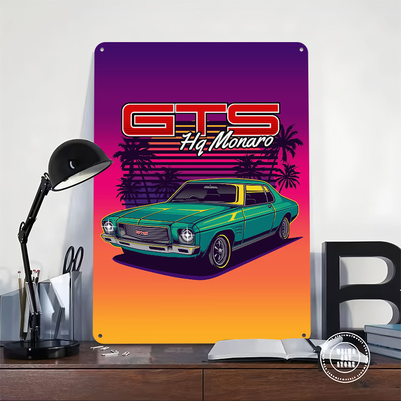 لوحة معدنية مخصصة بتصميم سيارة - مراجعة Retro Gaming At Home وسعره