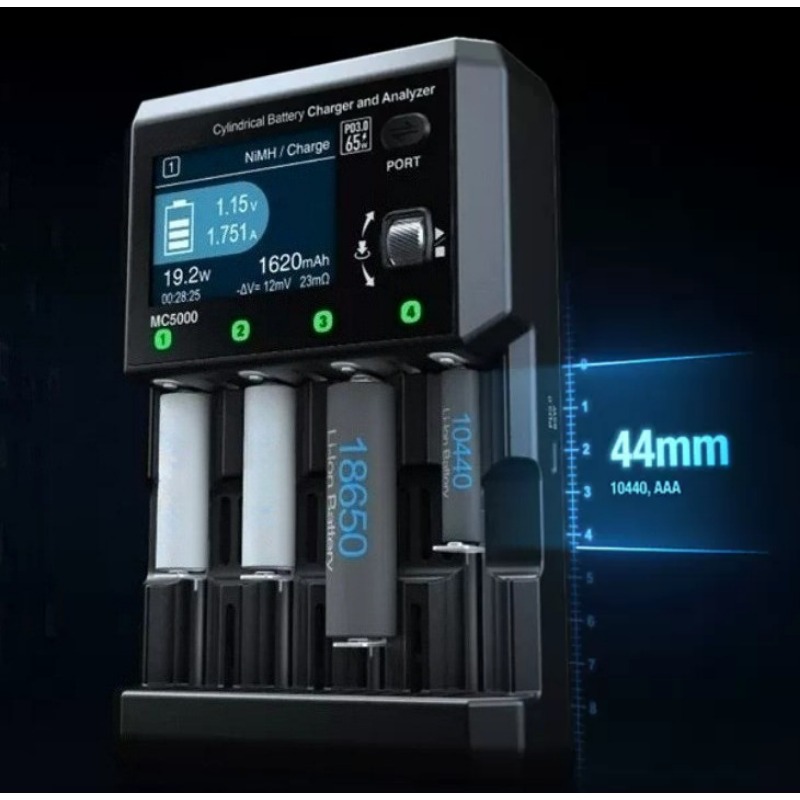 جهاز تحليل وشحن البطاريات الأس - مراجعة Rechargeable Battery Aa وسعره