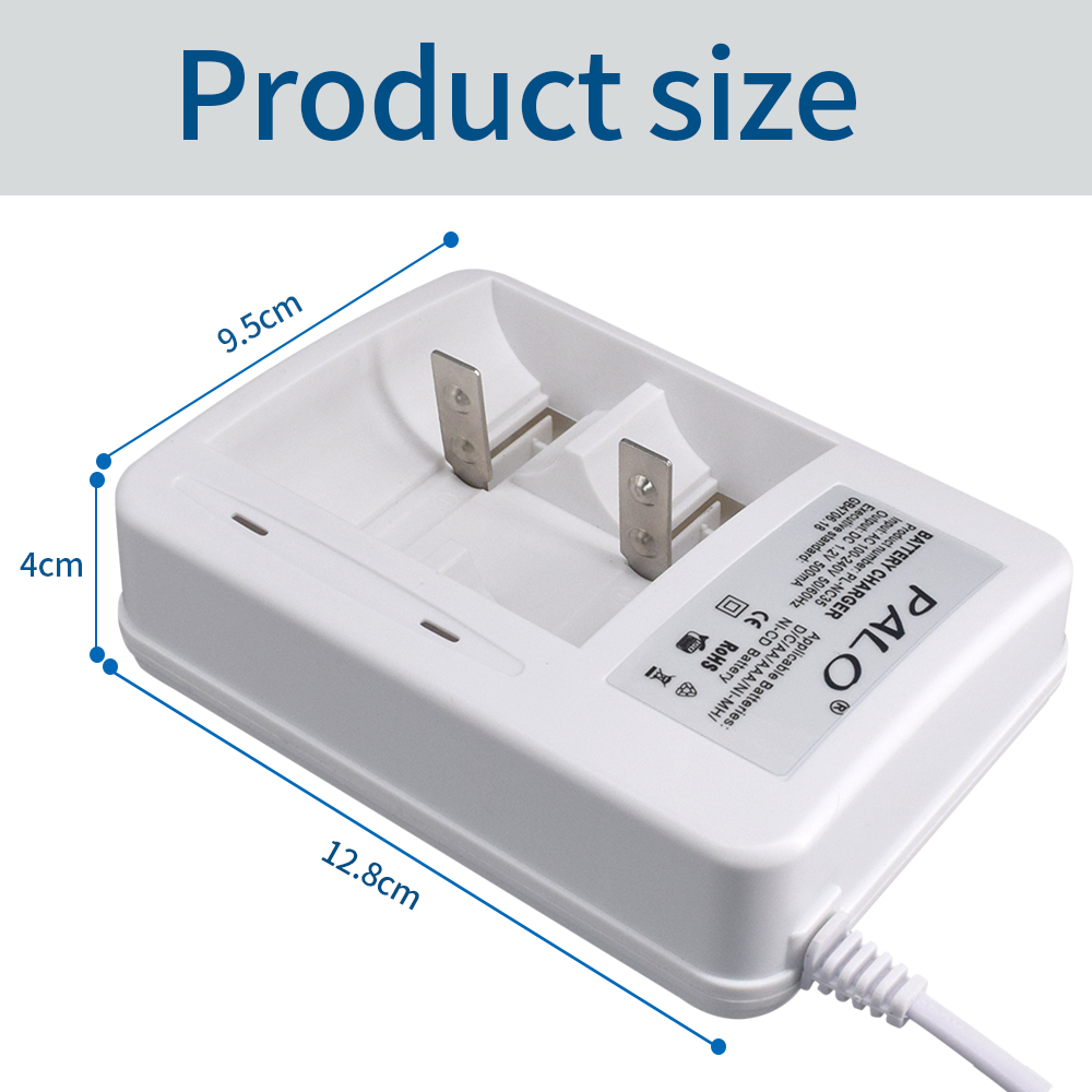 شاحن ذكي بالو ، بتقنية V ، Ni- - مراجعة Rechargeable Battery Aa وسعره