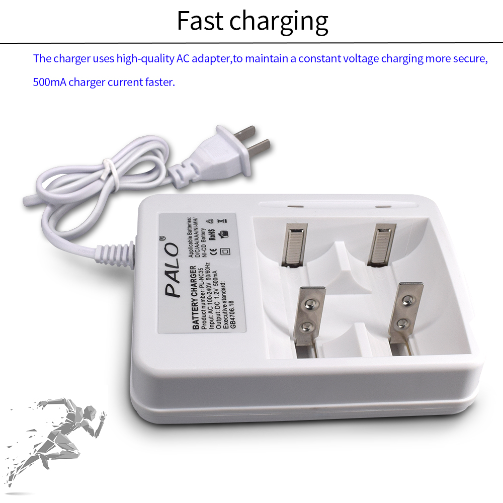 شاحن ذكي بالو ، بتقنية V ، Ni- - مراجعة Rechargeable Battery Aa وسعره