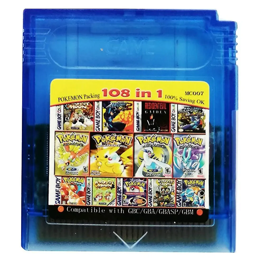 بطاقة ألعاب GBC الكلاسيكية الم - مراجعة Retro Gaming Videos وسعره