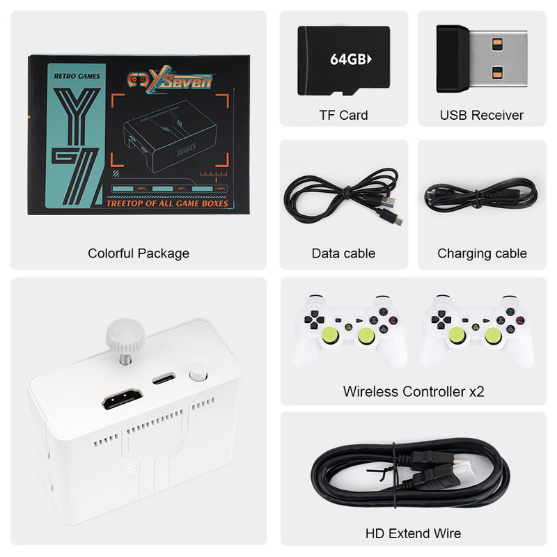 جهاز ألعاب تلفزيوني Y7 الأكثر  - مراجعة Retro Gaming Arcade Console وسعره