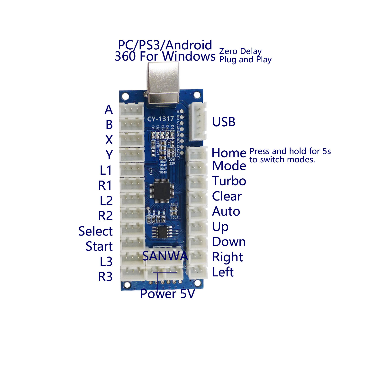 SJ @ JX ممر USB التشفير LED زر - مراجعة Raspberry Pi Retropie وسعره