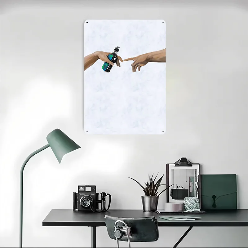 ملصق مطبوع يدويًا بتصميم مدخني - مراجعة Retro Gaming At Home وسعره