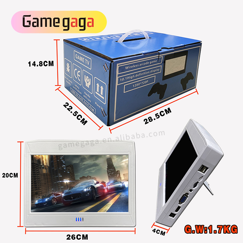 جهاز ألعاب فيديو محمول بشاشة 1 - مراجعة Retro Gaming Arcade Console وسعره