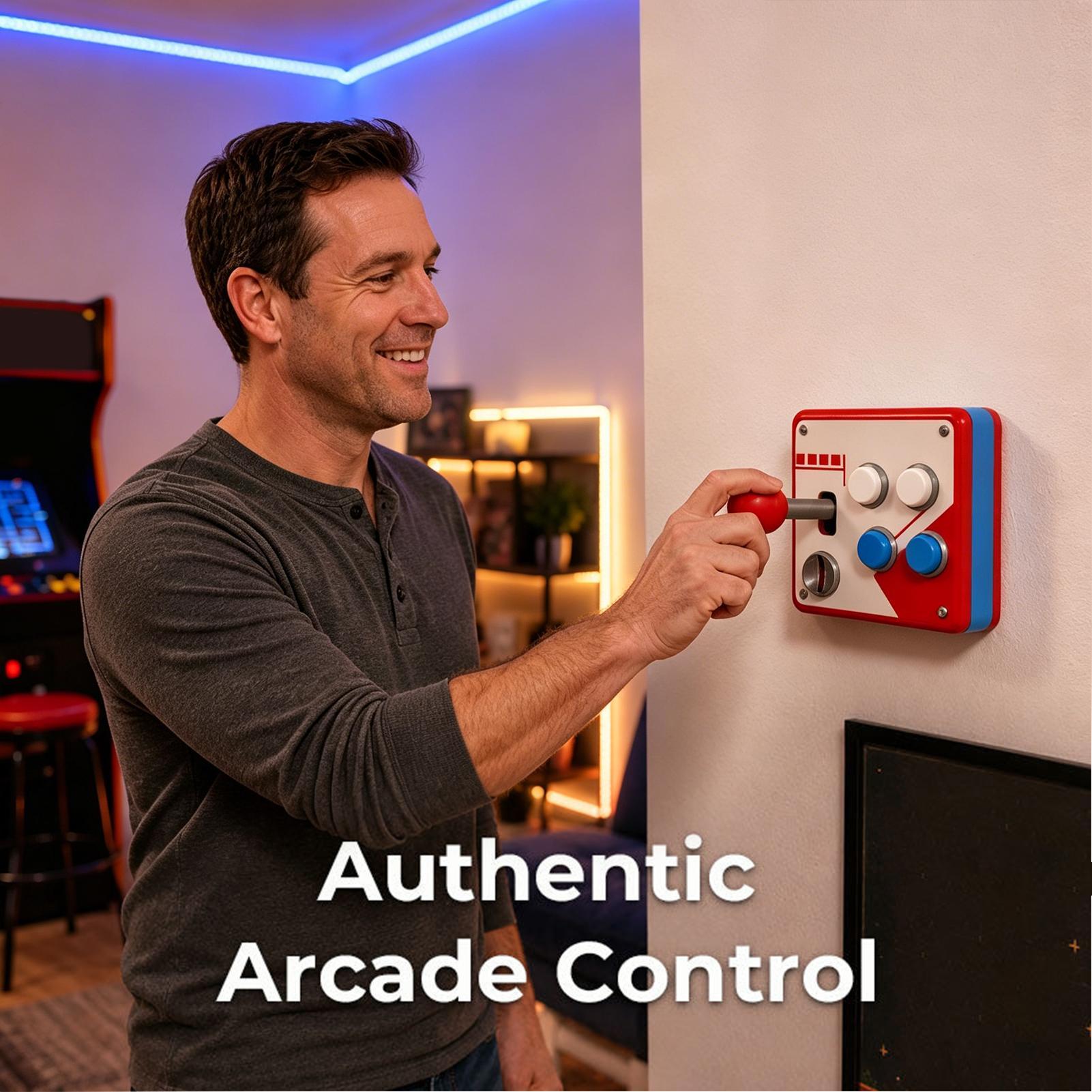 غطاء مفاتيح إضاءة بتصميم ألعاب - مراجعة Retro Gaming Games وسعره