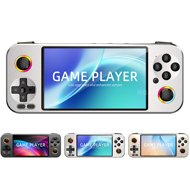 جهاز ألعاب محمول G36 مُحسّن، و - مراجعة Retro Gaming Arcade Console وسعره