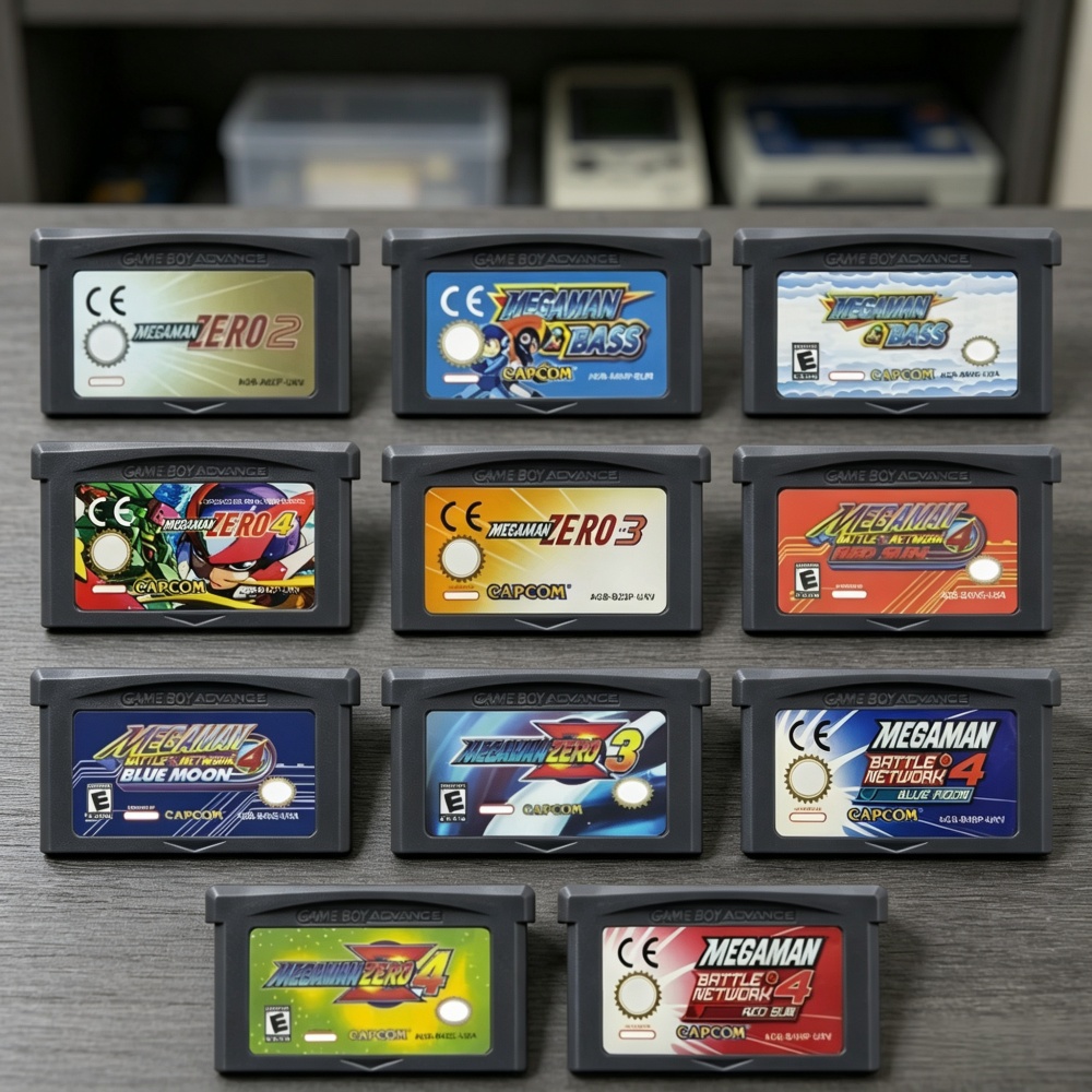 خرطوشة ألعاب GBA 32 بت، سلسلة  - مراجعة Retro Gaming Videos وسعره