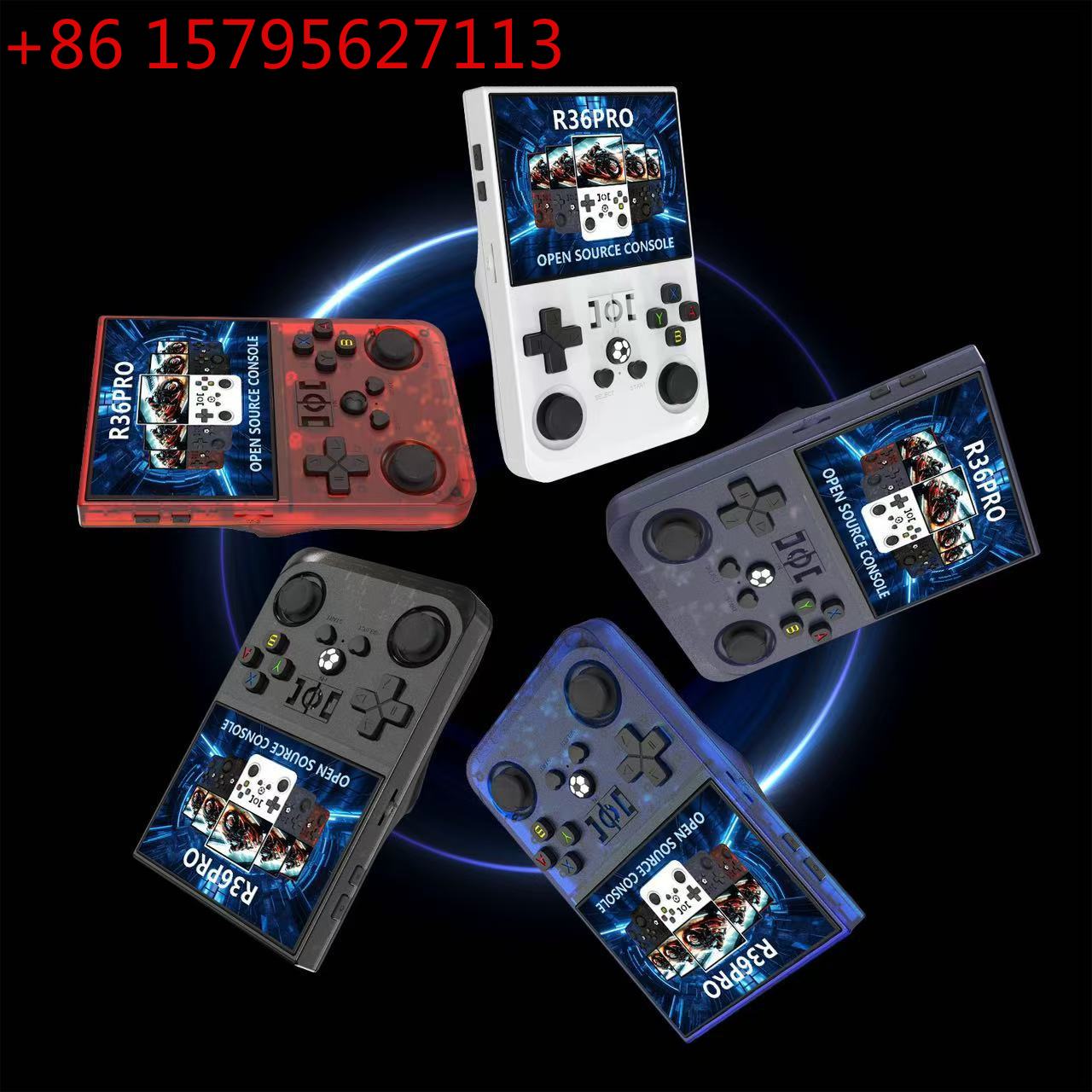 جهاز ألعاب محمول جديد R36PRO R - مراجعة Retro Gaming Arcade Console وسعره