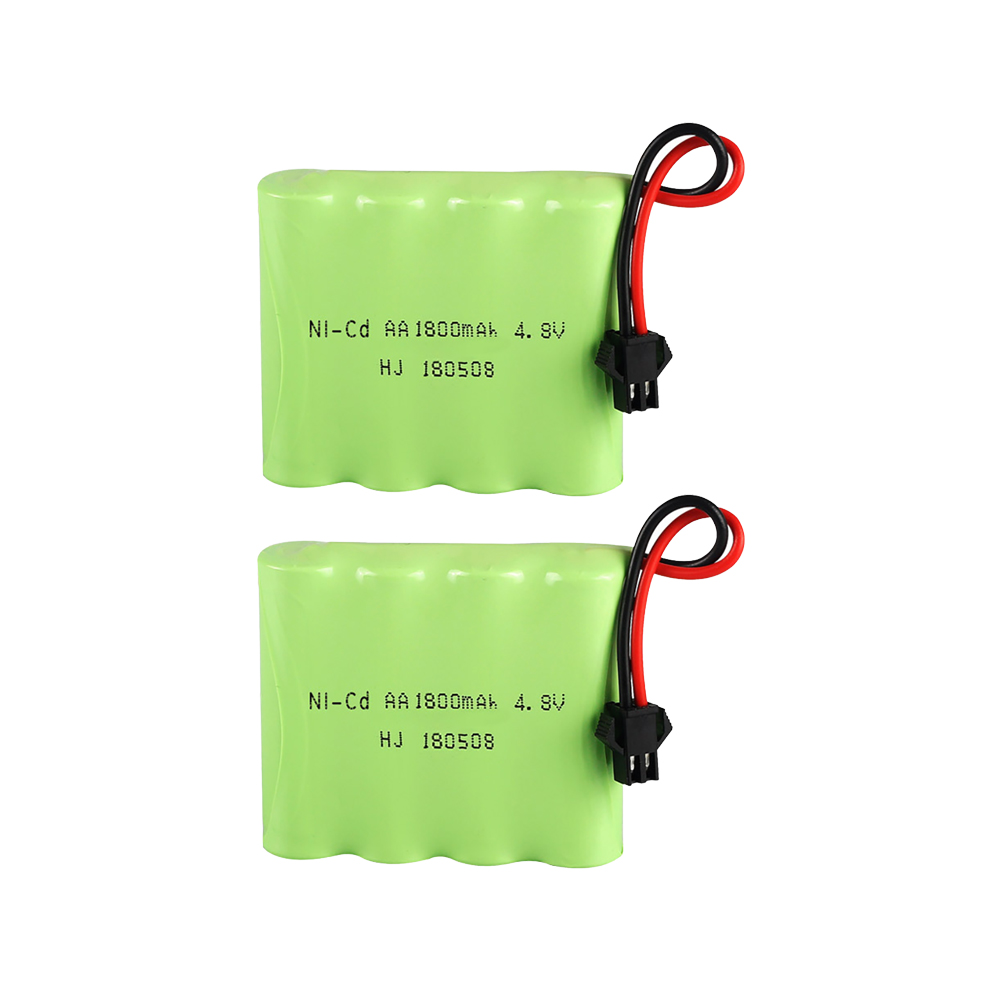 4.8 فولت 1800 مللي أمبير Ni-Cd - مراجعة Rechargeable Battery Aa وسعره